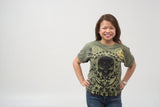Green Short Sleeve Generic Graphic Tee